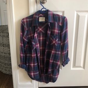 Abercrombie & Fitch Button Down Flannel Shirt